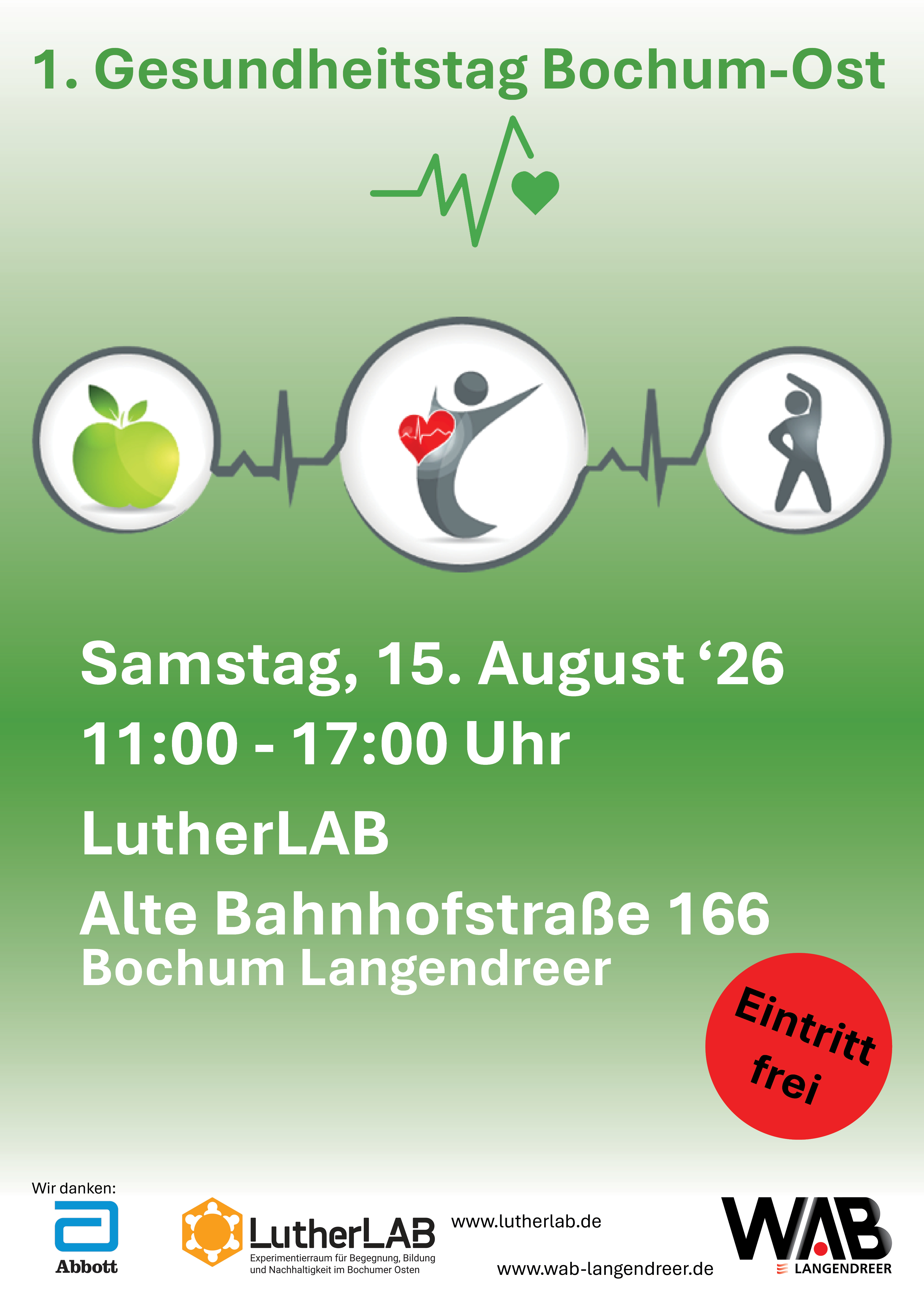 Gesundheitstag Plakat